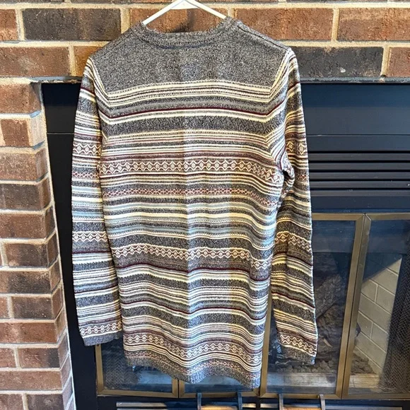 Eddie Bauer Multicolor Striped Cardigan Sweater - Picture 3 of 4